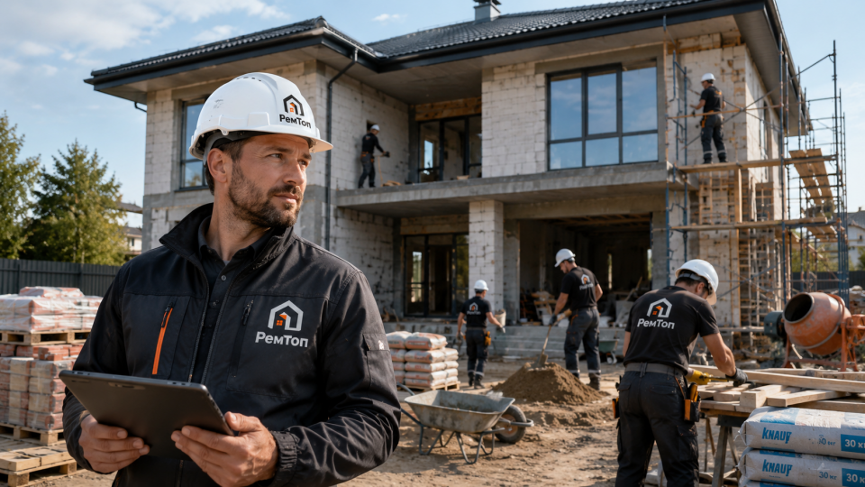 Строительство домов - фото услуги в г. Санкт-Петербург
